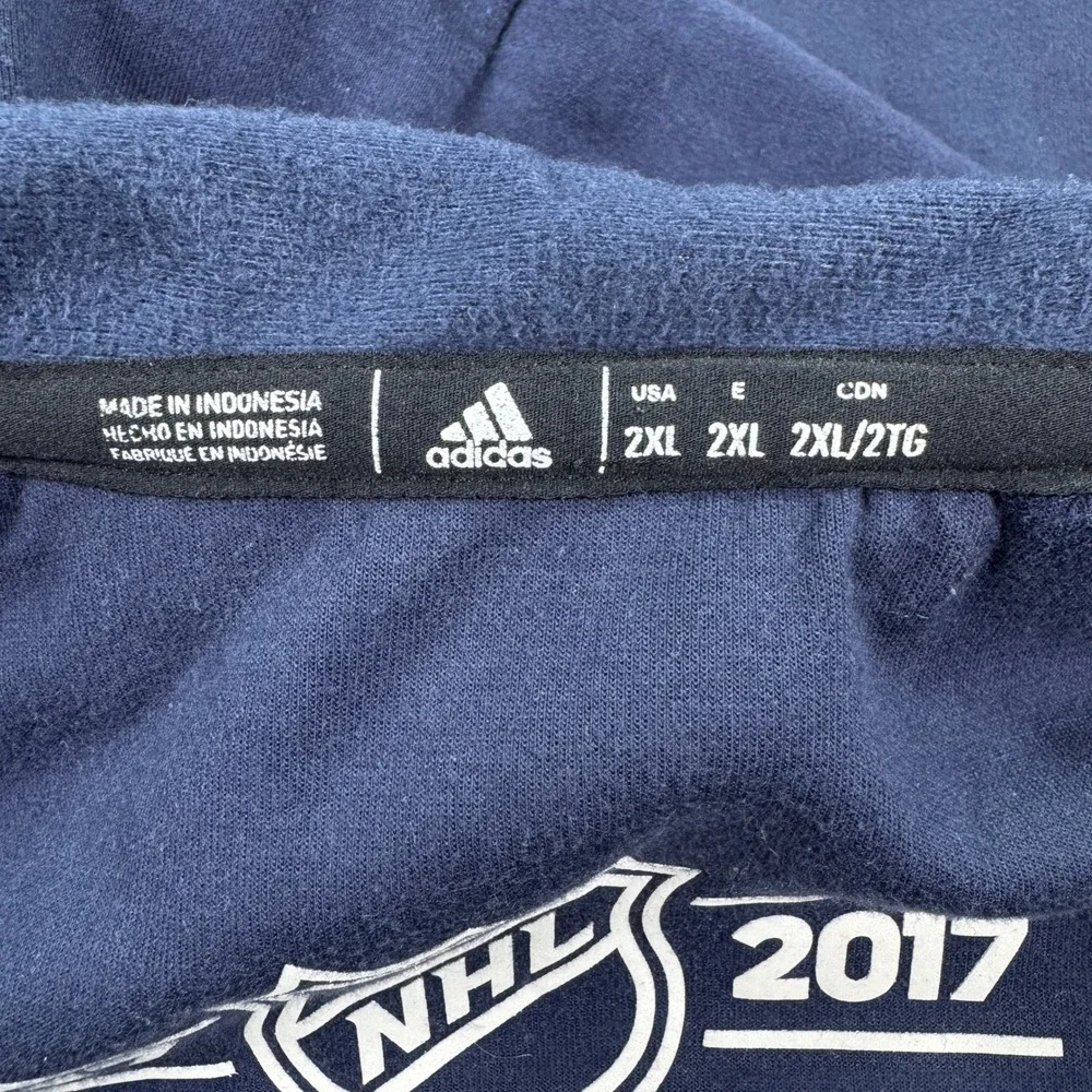 Adidas Mens NHL Centennial 1917-2017 Limited Edition Jacket Navy 2XL Hockey